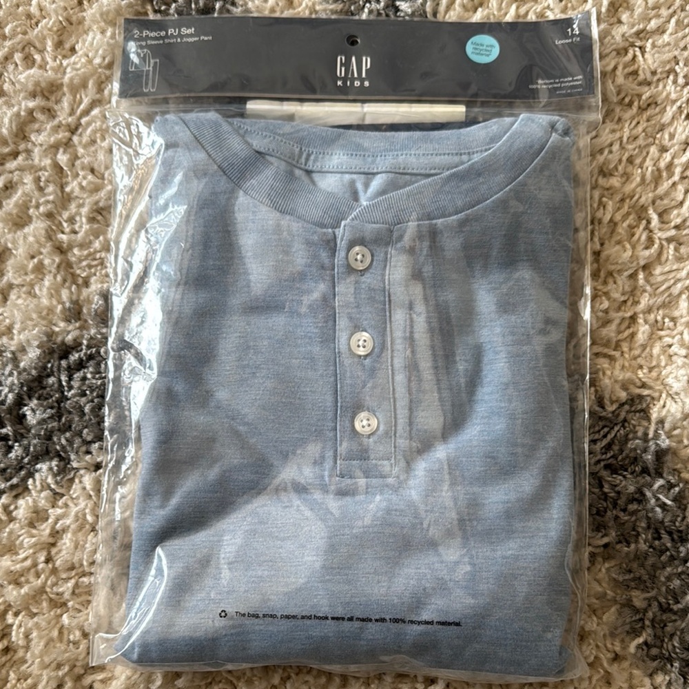 GAP Kids Blue Pajama Set